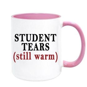 Drinking Cup Ceramic Mug For Teachers And Classmates (Option: Pink-320)