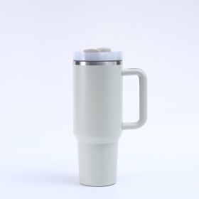 304 Stainless Steel Vacuum Cup Second Generation 40oz Cup (Option: No 1 Dune White-40oz)