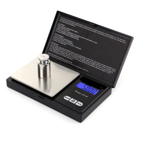 Mini Digital Scale 100/200/500g/0.01/0.1g High Accuracy Backlight Electric Pocket For Jewelry Gram Weight For Kitchen 1kg/0.1g (Load Bearing: 100g-0.01g)