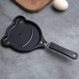 1pc Breakfast Mini Omelette Pan Creative Cute Cartoon Diy Omelette Pan Non-Stick Pan Kitchen Fried Egg Pan (model: Frog Pattern)