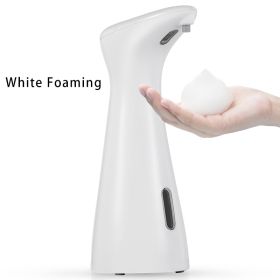 Automatic Liquid or Foam Soap Dispenser Intelligent Infrared Induction foam Hand Washing Machine for Kitchen Bathroom Dispenser (Color: White Foam, Ships From: China)