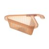 1pcKitchen Sink Drain Basket Swan Drain Basket Multi-Functional Hanging Filtering Draining Rack Sponge Holder Shelf Baskets Kitchen Sink Filter