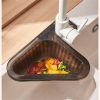 1pcKitchen Sink Drain Basket Swan Drain Basket Multi-Functional Hanging Filtering Draining Rack Sponge Holder Shelf Baskets Kitchen Sink Filter