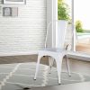 4 Set Ins Durable Outdoor Chair & Indoor Metal Chair, Dining Chairs,Patio Chairs Kitchen Chairs,18" Seat Height Restaurant Chair, Tolix Side Bar Chair