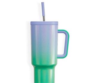 New K Sealing Cover Cold And Heat Preservation Large Ice Cup (Option: Green 2-40oz)